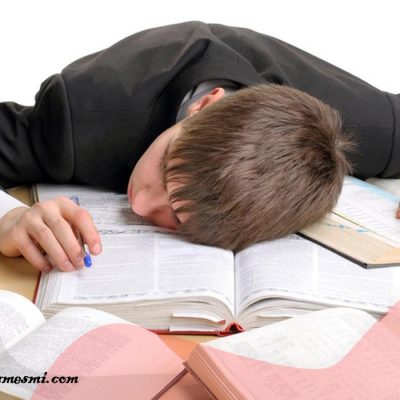 جلوگیری از خواب آلودگی هنگام درس خواندن